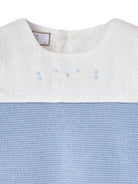 Tutina per neonato Paz Rodriguez senza maniche abbottonata - Rubino Kids