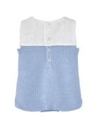 Tutina per neonato Paz Rodriguez senza maniche abbottonata - Rubino Kids