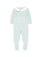 Tutina per neonato Paz Rodríguez verde con colletto alla Peter Pan - Rubino Kids