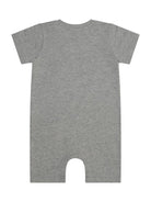 Tutina per neonato Stella McCartney Kids grigia con stampa tamburo sul davanti - Rubino Kids