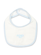 Tutina set neonato per neonato Fendi Kids azzurro con bavaglino - Rubino Kids