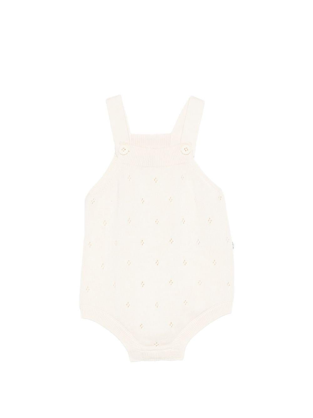 Tutine per neonati Petit Bateau beige con lavorazione in pointelle - Rubino Kids