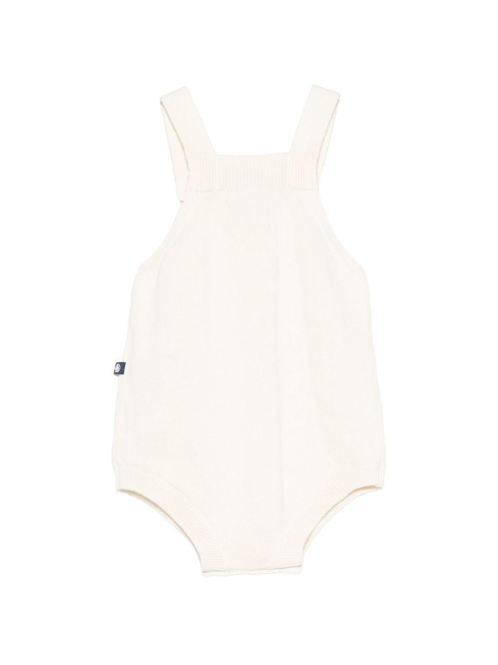 Tutine per neonati Petit Bateau beige con lavorazione in pointelle - Rubino Kids