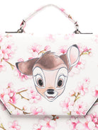 Zaino Bambi MONNALISA x Disney bianco con stampa all - over - Rubino Kids