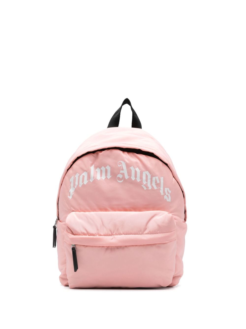 Zaino con stampa per bambina Palm Angels Kids rosa con manico superiore - Rubino Kids