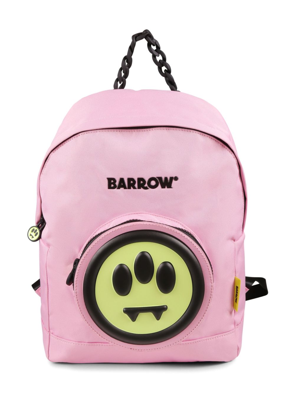 Zaino per bambina Barrow kids rosa con motivo smiley sul davanti - Rubino Kids