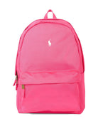 Zaino per bambina Polo Ralph Lauren Kids fucsia con motivo Polo Pony - Rubino Kids