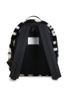 Zaino per bambina The Marc Jacobs Kids nero con stampa all - over e effetto lana - Rubino Kids