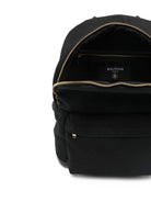 Zaino per bambino Balmain Kids nero con logo sul davanti - Rubino Kids