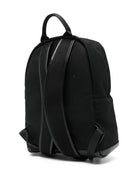 Zaino per bambino Balmain Kids nero con logo sul davanti - Rubino Kids