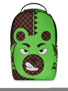 Zaino per bambino sprayground kid Green Bear Face marrone - Rubino Kids