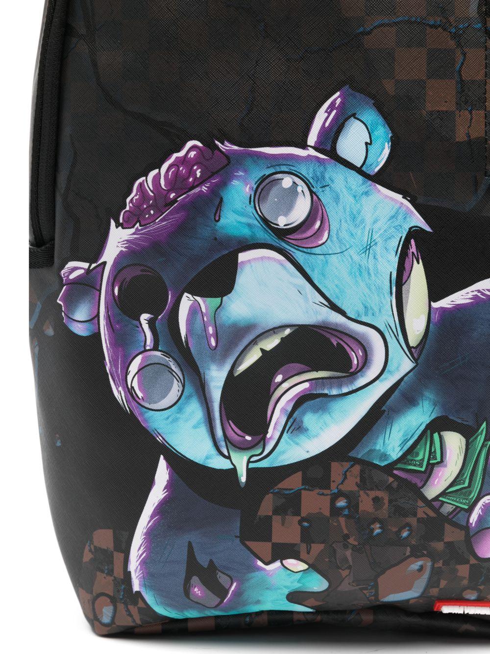 Zaino per bambino Sprayground kid multicolore con stampa grafica - Rubino Kids