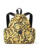 Zaino per bambino Versace Kids Medusa con stampa Barocco - Rubino Kids