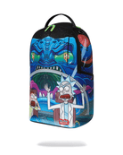 Zaino Rick e Morty per bambini Sprayground Kid multicolore con tasche laterali a bustina - Rubino Kids