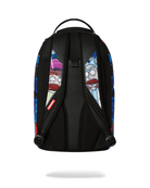 Zaino Rick e Morty per bambini Sprayground Kid multicolore con tasche laterali a bustina - Rubino Kids