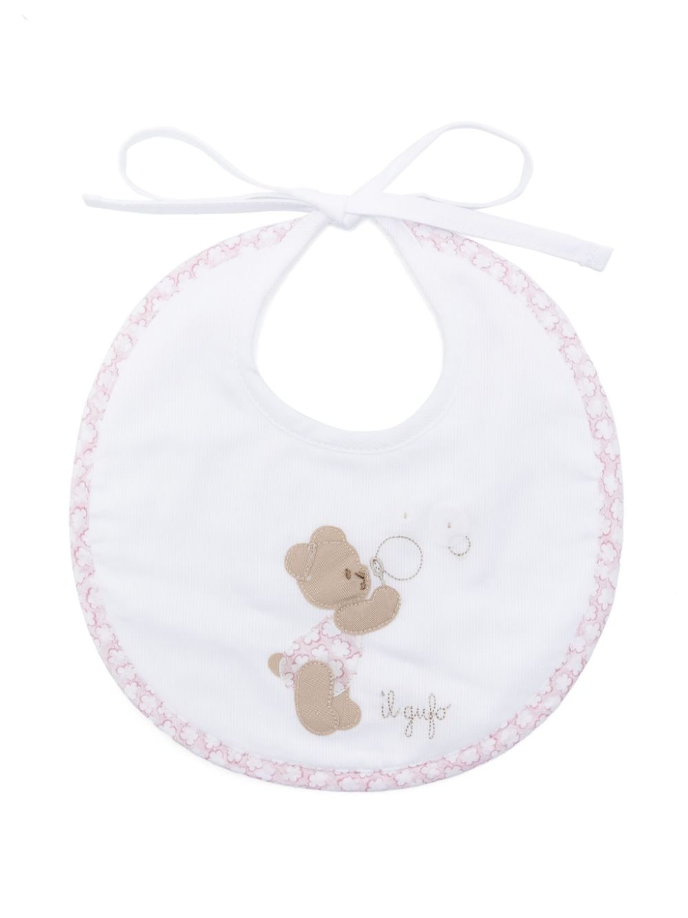 Bavaglino con motivo Teddy Bear - Rubino Kids