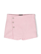 Shorts Medusa con bottoni - Rubino Kids